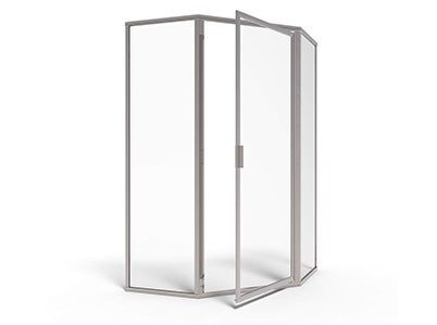 Inline Swing Deluxe Shower Door