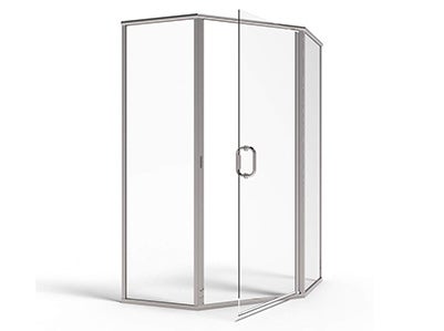 Inline Swing Infinity Shower Door