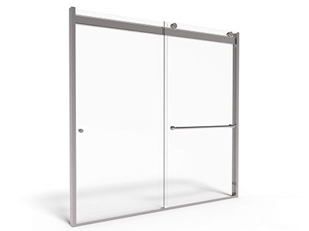 Inline Rolling Rotolo Shower Door